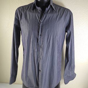 Versace Collection Trend Fit Men Long Sleeve Shirt Size 16 41
